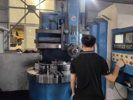 SwbtSwbtec Slewing Rings Cnc Hole Drillingec Slewing Rings Gear Cutting